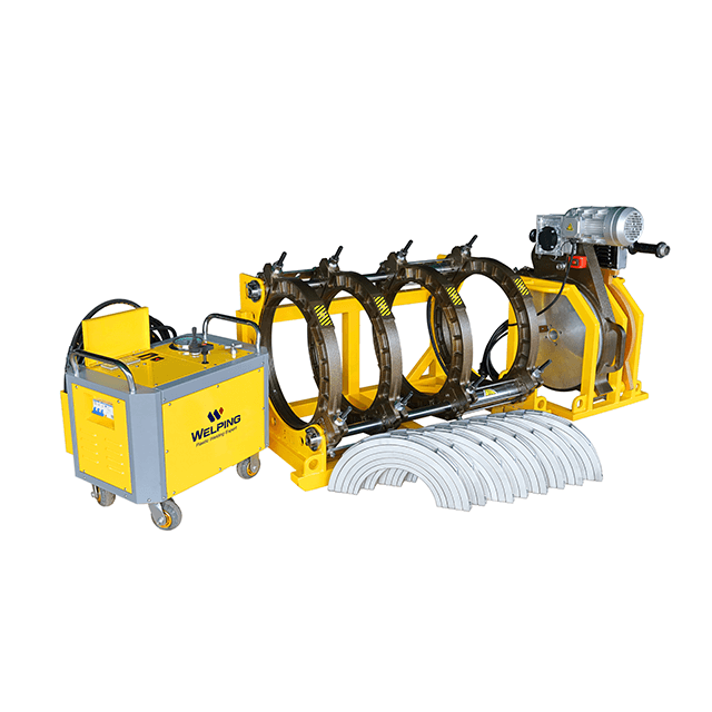 reinforced structure 500mm construction hydraulic butt fusion machine